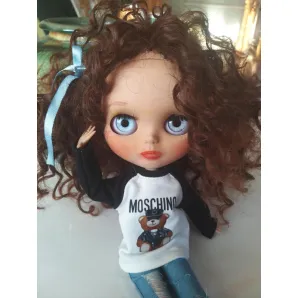 Кукла блайз брюнетка кастом