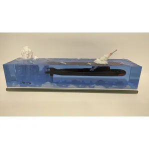 Модель подводной лодки проект 949А "Антей"