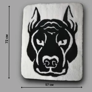 Коврик ручной работы