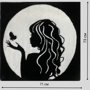 Коврик ручной работы