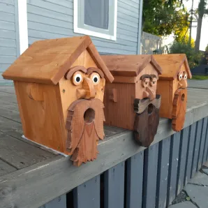 Скворечник с бородой