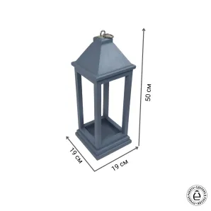 Декоративный фонарь из дерева ручной работы