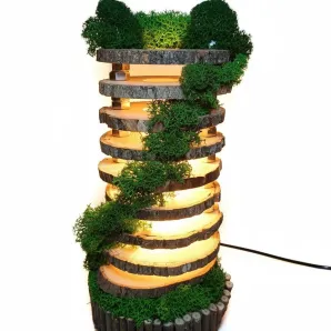 Медитативный светильник "Лес" с NFC-плейлистом и аромапалочками