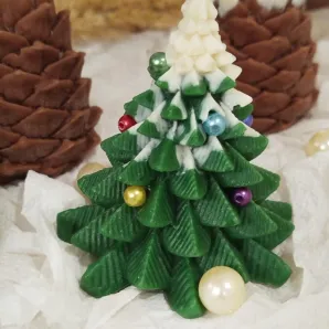 Свечи рождественские Елка и Шишка