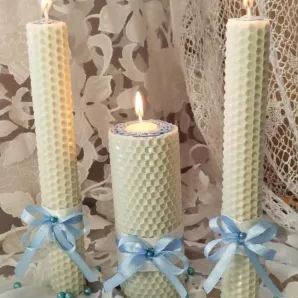 Свечи свадебные Семейный очаг