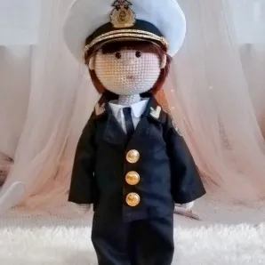 Кукла Моряк Морской Авиации