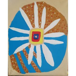 Картина ромашка