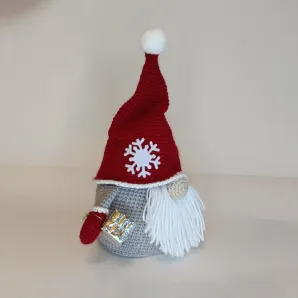 Гном новогодний, в скандинавском стиле, ручная работа