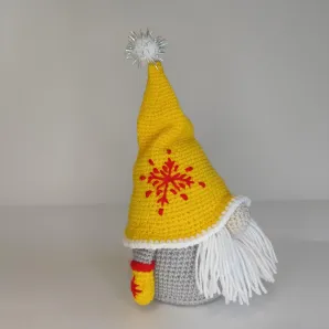 Гном новогодний, в скандинавском стиле, ручная работа