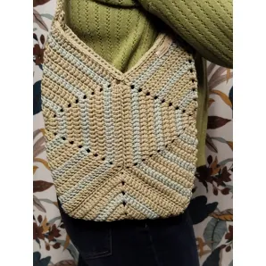 Сумка женская, полиэфирный шнур, летняя [CLONE]