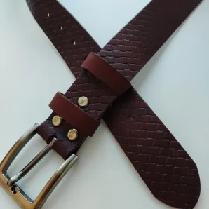 Ремень кожаный