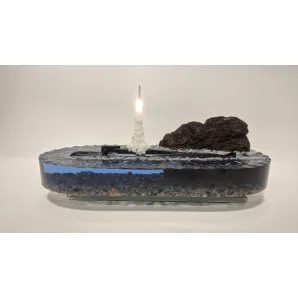 Модель подводной лодки 667БДРМ "Дельфин"