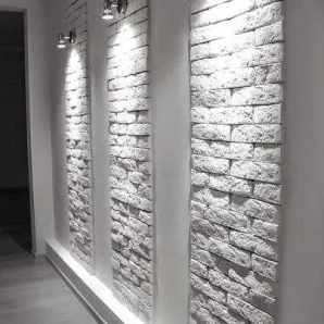 Декоративный кирпич "Белый лофт"