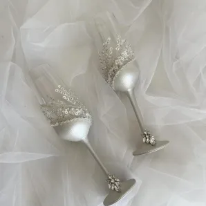 Бокалы для молодоженов на свадьбу