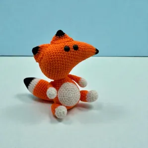 Лис вязаный крючком