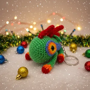 Мурлок вязаная игрушка