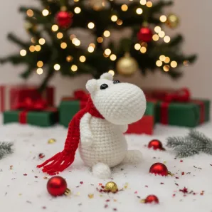 Вазаная игрушка Муми Тролль