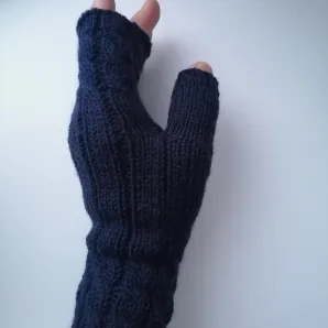 Митенки "Северная ночь"