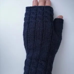 Митенки "Северная ночь"