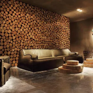 Спил дерева для декора "Сибирский век"