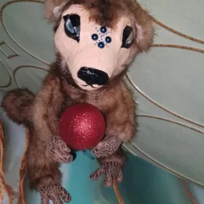 Мягкие игрушки из меха