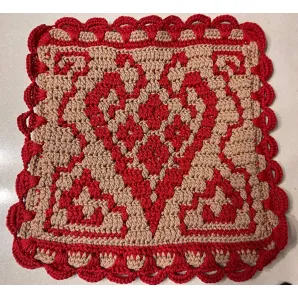 Салфетка ручной работы