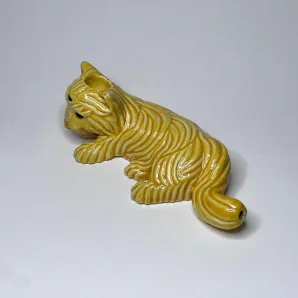 Курительная трубка ручной работы Трехглазый кот