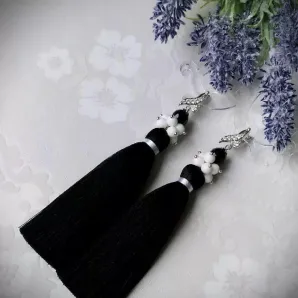 Серьги-кисти "Дива"