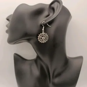 Серьги в стиле STEAMPUNK