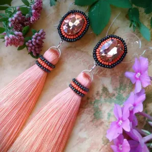 Клипсы "Райская лиса"