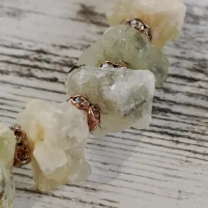 Браслет из пренита и оникса