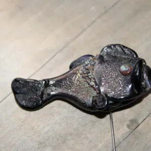 Брошь рыбка