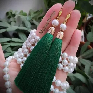 Серьги-кисти «Юная»