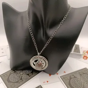 Кулон STEAMPUNK "Время молчит"