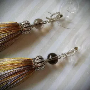 Серьги-кисти "Женская собственность"
