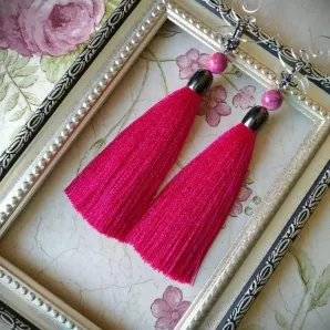 Серьги-кисти "Чары"