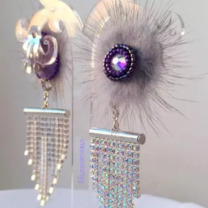 Клипсы "Сказка для Снегурочки"