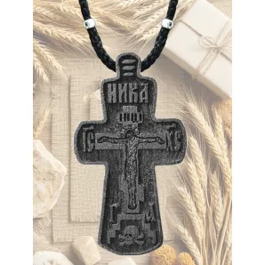 Крест нательный крупный в классическом стиле
