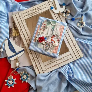 Фоторамка ручной работы на 4 фотографии