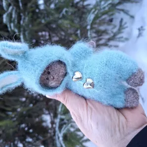 Мишка ручной работы