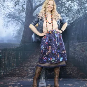 Юбка джинсовая двойная. Юбка на осень-зиму