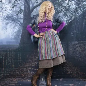 Юбка двойная. Юбка на осень-зиму