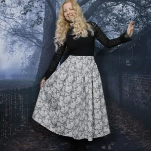 Красивая юбка из жаккарда. Юбка на осень-зиму