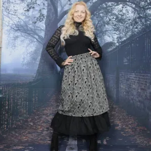 Юбка твидовая двойная. Юбка на осень-зиму