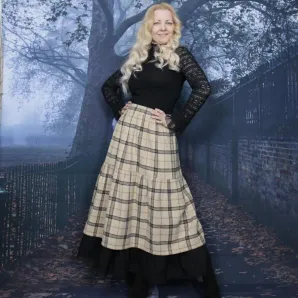 Юбка с подъюбником. Юбка теплая зимняя