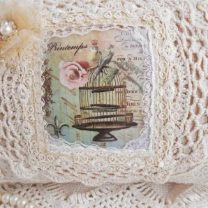 Косметичка в винтажном стиле