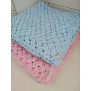 Детский вязанный плед