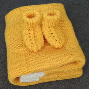 Плед для новорожденного малыша.