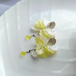 Серьги "Элегантные росы"