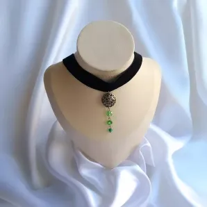 Чокер из итальянского бархата